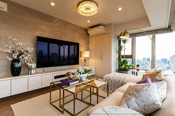 全面サッシ窓を...