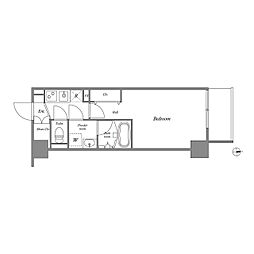GRAN PASEO北綾瀬駅前 0102 1階1Kの間取り