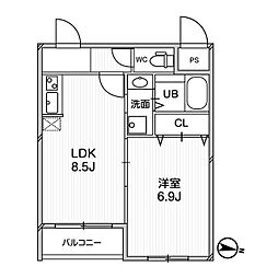 プレアデス千里山田 2階