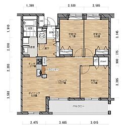 シュロス桃山台 3階/0304