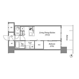 リヴェント難波サウス 12階/1205