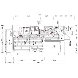 アドバンス新大阪6ビオラ 1DKの間取図画像