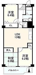 間取図画像 3LDK
