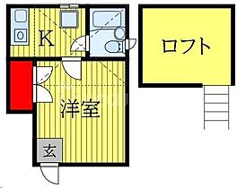 ピュアハウス中山Ａ棟  ｜ 千葉県市川市鬼高２丁目24-9（賃貸アパート1K・1階・17.00㎡） その2