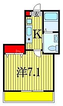 千葉県市川市鬼越１丁目9-15（賃貸アパート1K・3階・21.28㎡） その2