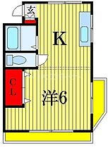 千葉県市川市北方２丁目（賃貸マンション1K・3階・23.18㎡） その2