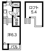 ハーモニーテラス十番II  ｜ 愛知県名古屋市中川区十番町3丁目（賃貸アパート1K・2階・20.07㎡） その2