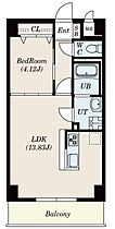 愛知県名古屋市中区千代田4丁目（賃貸マンション1LDK・9階・42.72㎡） その2