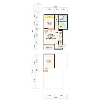 ラファータ 名駅  ｜ 愛知県名古屋市中村区郷前町2丁目（賃貸アパート1LDK・1階・33.04㎡） その2