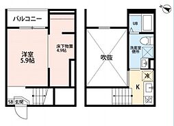 高畑駅 4.9万円