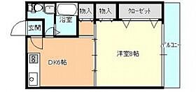 岡山県岡山市北区中山下1丁目（賃貸マンション1DK・6階・37.00㎡） その2