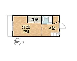 岡山県岡山市北区宿本町（賃貸マンション1K・1階・20.00㎡） その2