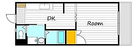 岡山県岡山市北区伊島町3丁目（賃貸マンション1DK・1階・34.00㎡） その2