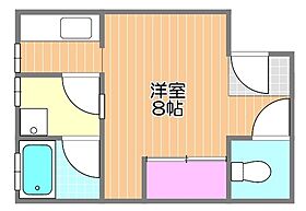 岡山県岡山市北区広瀬町（賃貸アパート1K・2階・26.63㎡） その2