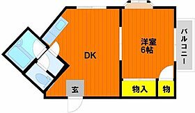 岡山県岡山市中区門田本町2丁目（賃貸マンション1DK・3階・30.00㎡） その2