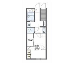 岡山県岡山市北区宿本町（賃貸アパート1K・1階・23.71㎡） その2