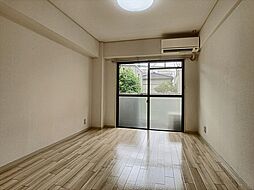 アップルハウス桑田 2階1Kのリビング/ダイニング