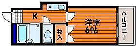 岡山県岡山市中区雄町（賃貸アパート1K・1階・18.63㎡） その2