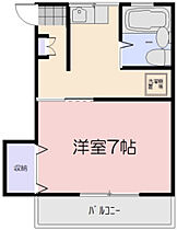 岡山県岡山市北区宿本町（賃貸アパート1K・2階・22.00㎡） その2