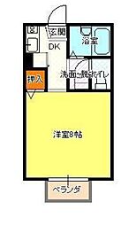 間取図画像 1K