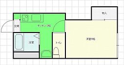 アピア・コート 1SKの間取図画像