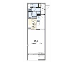 サニーコート総社 1Kの間取図画像