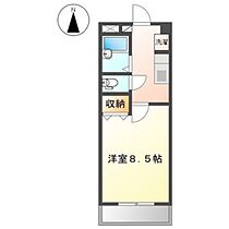 岡山県岡山市中区西川原（賃貸アパート1K・2階・24.90㎡） その2