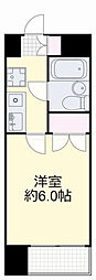 スプランドゥール中山下 1Kの間取図画像