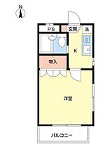 岡山県岡山市北区津島南2丁目（賃貸マンション1K・2階・21.06㎡） その2