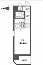 岡山県岡山市北区中山下2丁目（賃貸マンション1R・5階・23.08㎡） その2