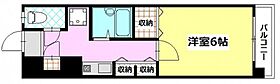 岡山県岡山市北区桑田町（賃貸マンション1K・2階・23.60㎡） その2