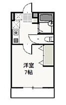 岡山県岡山市北区下中野（賃貸アパート1K・1階・23.18㎡） その2