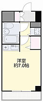 岡山県岡山市北区弓之町（賃貸マンション1R・6階・19.45㎡） その2