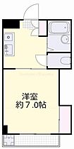 岡山県岡山市北区津高（賃貸マンション1K・2階・22.62㎡） その2