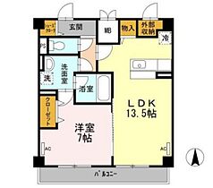 岡山県岡山市北区田町2丁目（賃貸マンション1LDK・4階・49.82㎡） その2