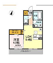 岡山県岡山市北区御津野々口（賃貸アパート1LDK・1階・36.92㎡） その2