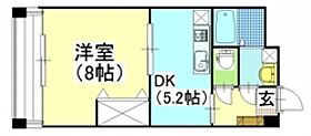 岡山県岡山市北区表町3丁目（賃貸マンション1DK・4階・33.54㎡） その2