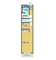 岡山県岡山市北区南方1丁目（賃貸マンション1K・3階・31.25㎡） その2