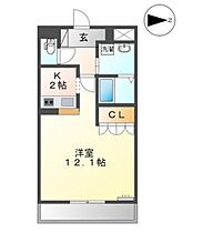 岡山県岡山市北区今保（賃貸アパート1K・1階・36.00㎡） その2