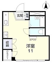 岡山県岡山市北区平和町（賃貸マンション1R・4階・23.97㎡） その2