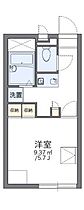 岡山県岡山市南区南輝2丁目（賃貸アパート1K・2階・20.28㎡） その2