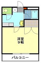 岡山県岡山市北区京山2丁目（賃貸マンション1K・3階・27.00㎡） その2