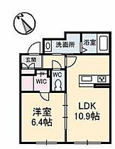 岡山県岡山市中区国富2丁目（賃貸アパート1LDK・1階・42.53㎡） その2