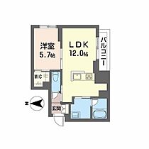 岡山県岡山市北区東島田町2丁目（賃貸マンション1LDK・3階・43.85㎡） その2