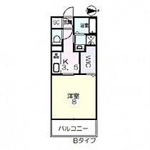 岡山県岡山市北区京山2丁目（賃貸アパート1K・1階・30.00㎡） その2