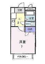 岡山県岡山市北区門前（賃貸アパート1K・1階・20.02㎡） その2