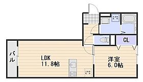 岡山県岡山市南区福富西3丁目（賃貸アパート1LDK・2階・42.93㎡） その2