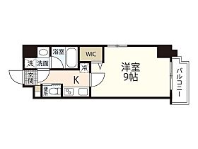 岡山県岡山市北区中山下1丁目（賃貸マンション1K・6階・28.66㎡） その2