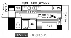 ユニエトワール岡山医大東  ｜ 岡山県岡山市北区清輝橋2丁目（賃貸マンション1R・9階・19.50㎡） その2