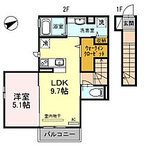 兵庫県神戸市垂水区塩屋町４丁目（賃貸アパート1LDK・2階・43.31㎡） その2